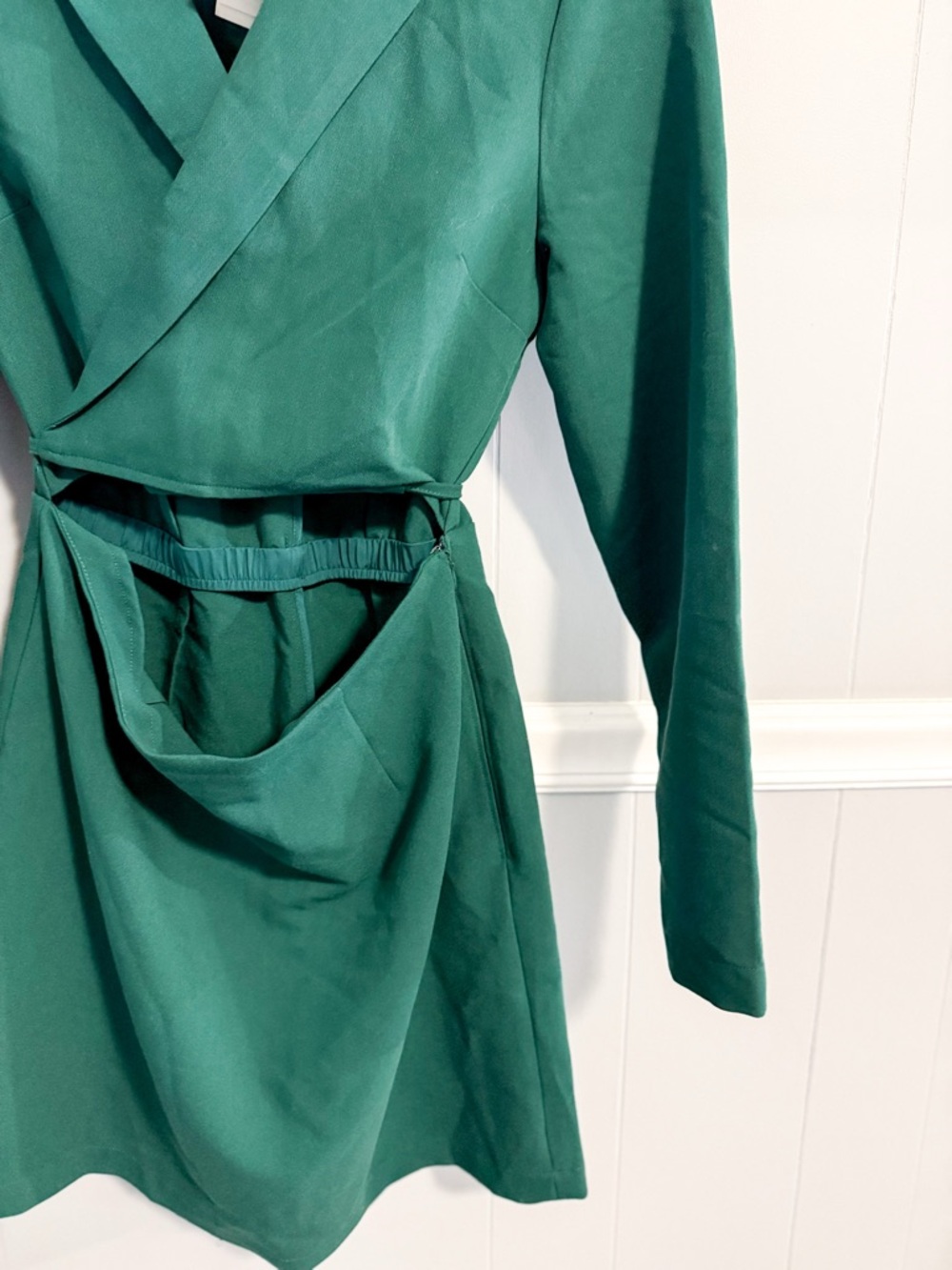 NWT Abercrombie & fitch Wrap Cutout Blazer Dress - Picture 7 of 8
